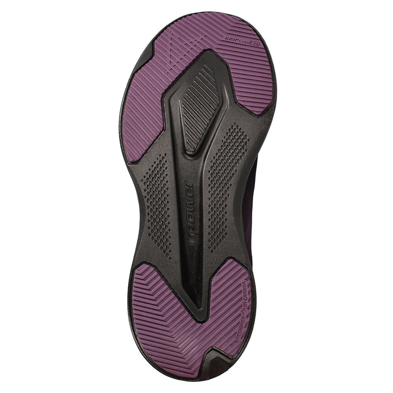 Zapatilla Mujer Power Xorise+100 Rn Eros2 Negro-morado image number 6.0